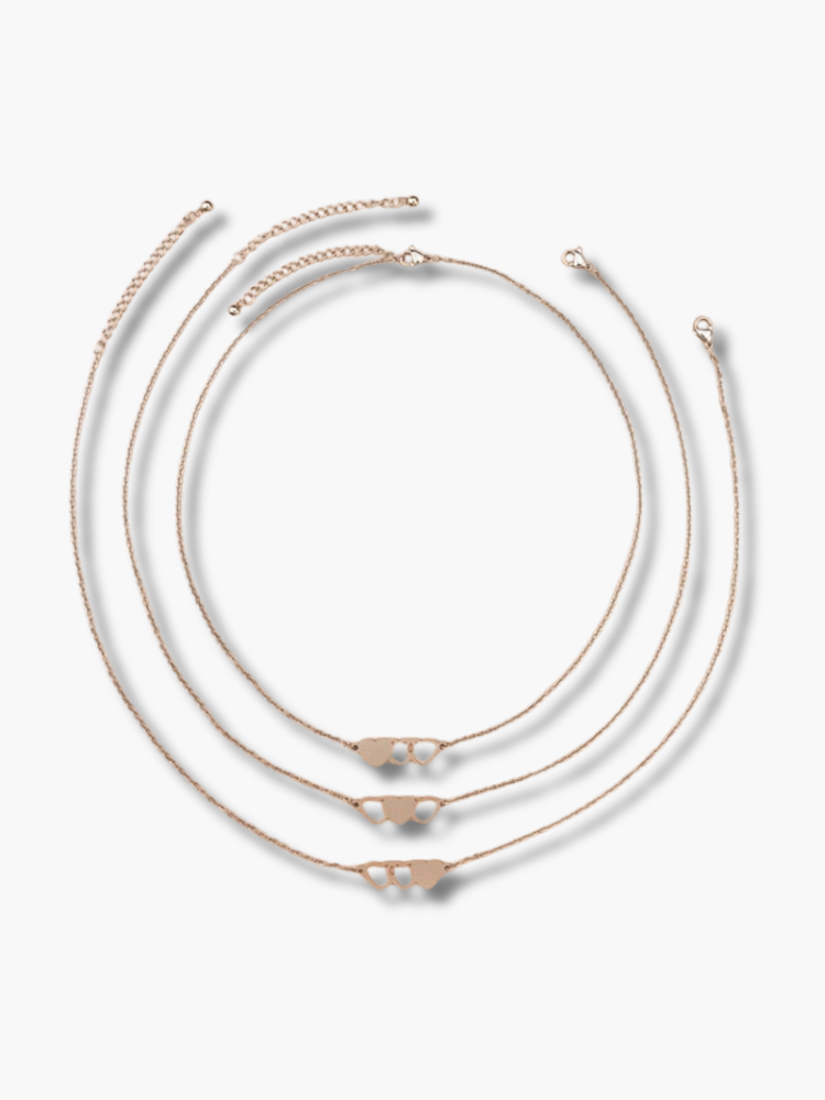 Best Friend Love Heart Necklace