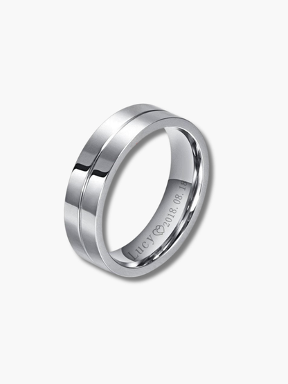 Silver Wedding Rings for Couples