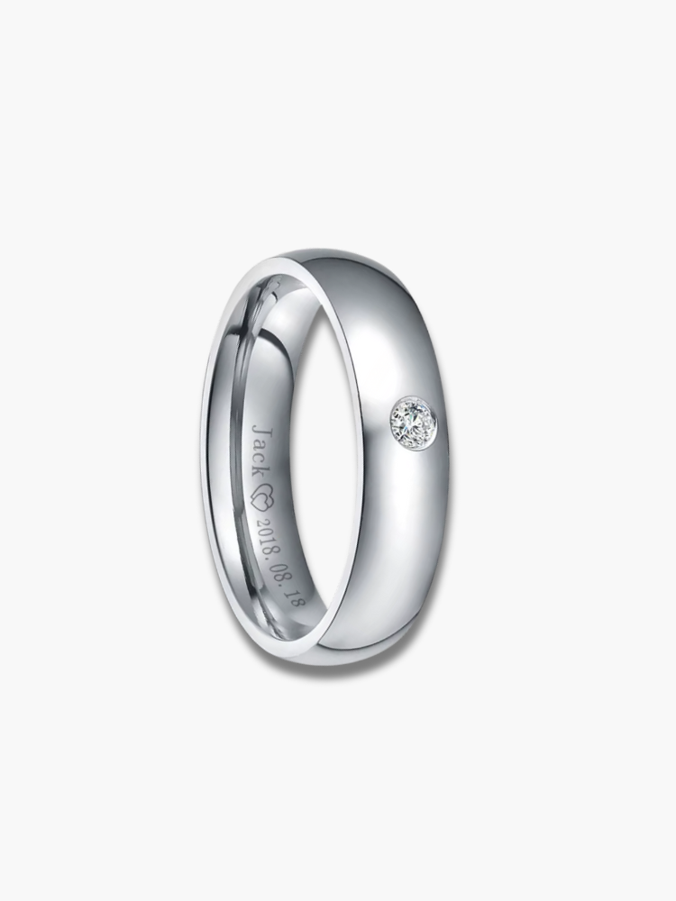 Engraved Couple Ring
