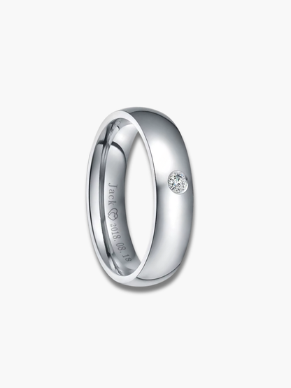 Engraved Couple Ring