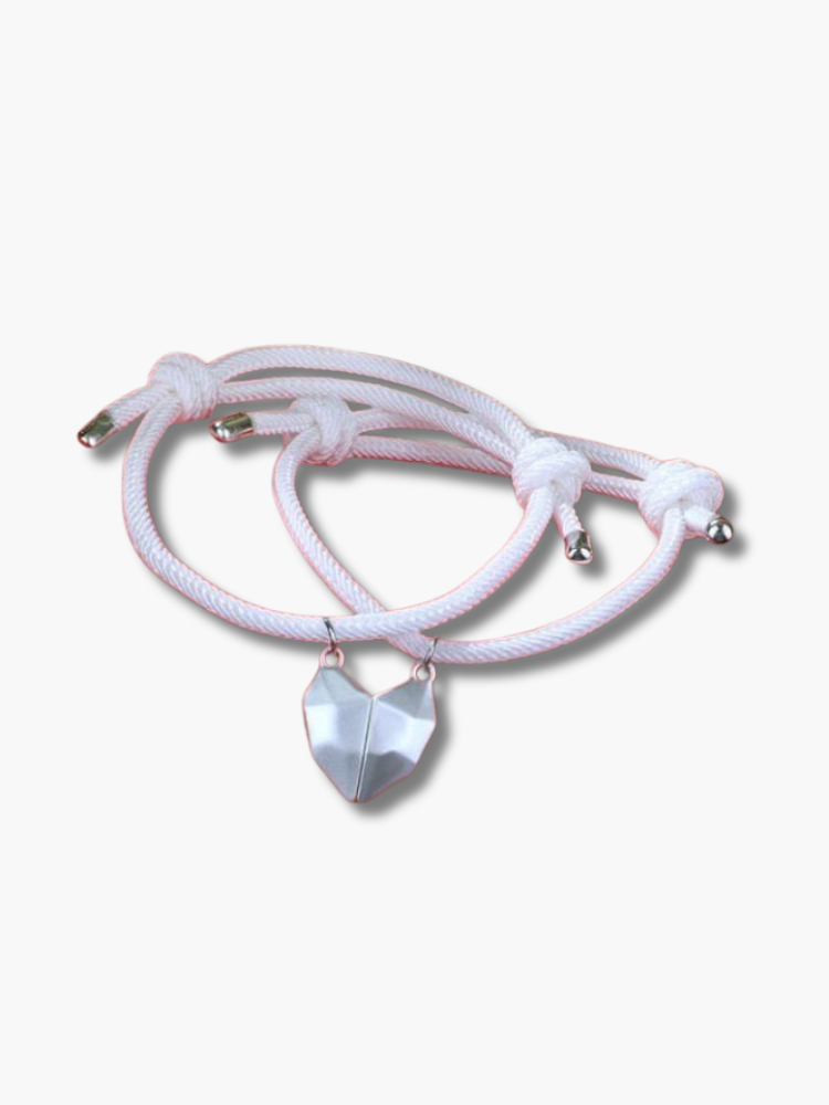 Magnetic Heart Bracelets for Lovers