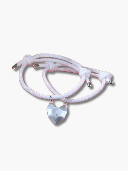 Magnetic Heart Bracelets for Lovers