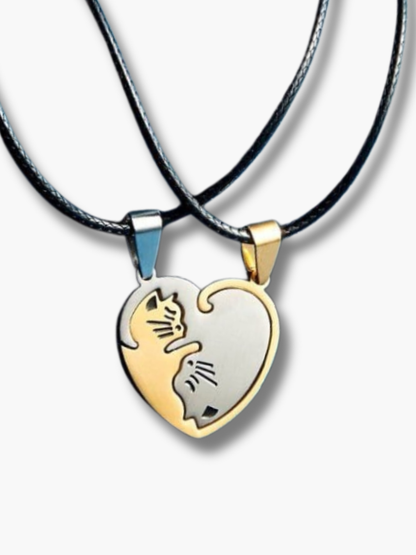 BFF Cat Necklaces