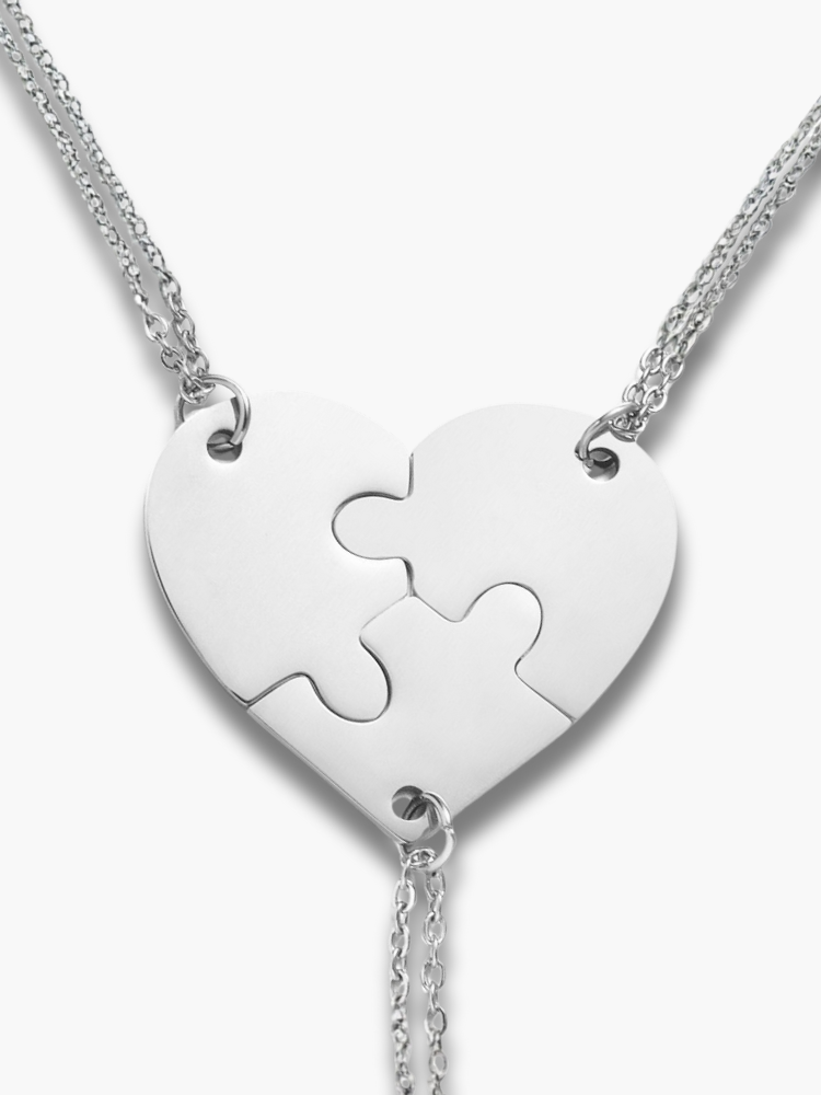 Custom Friendship Necklaces for 3