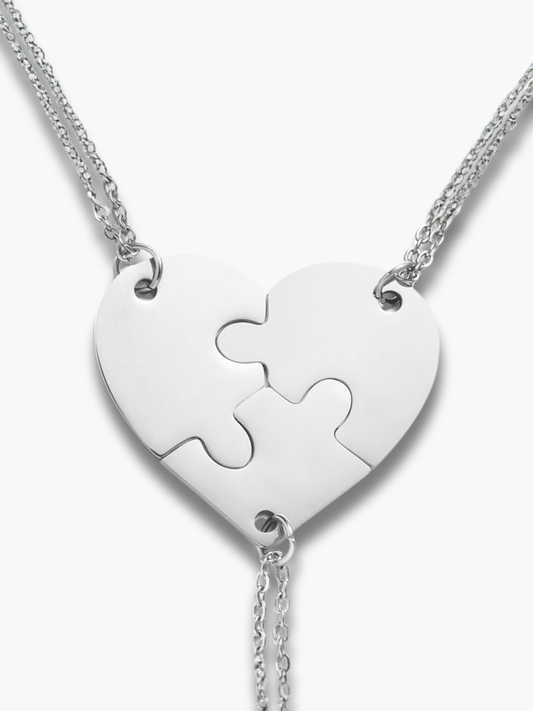 Custom Friendship Necklaces for 3