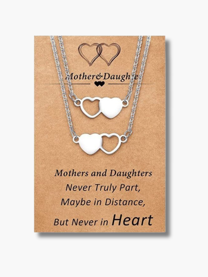 Best Friend Love Heart Necklace