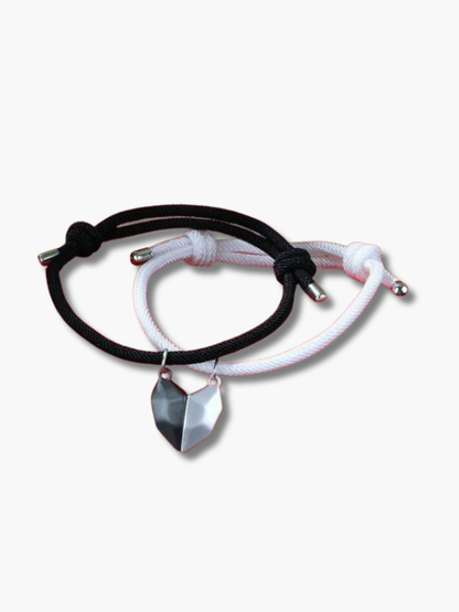 Magnetic Heart Bracelets for Lovers