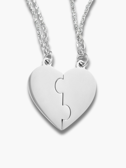 Custom Friendship Necklaces for 2