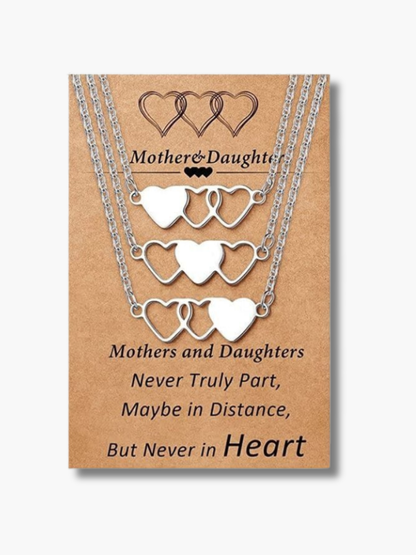 Best Friend Love Heart Necklace