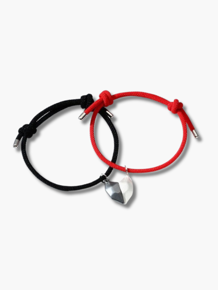 Magnetic Heart Bracelets for Lovers