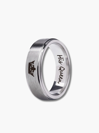 King & Queen Rings for Couple