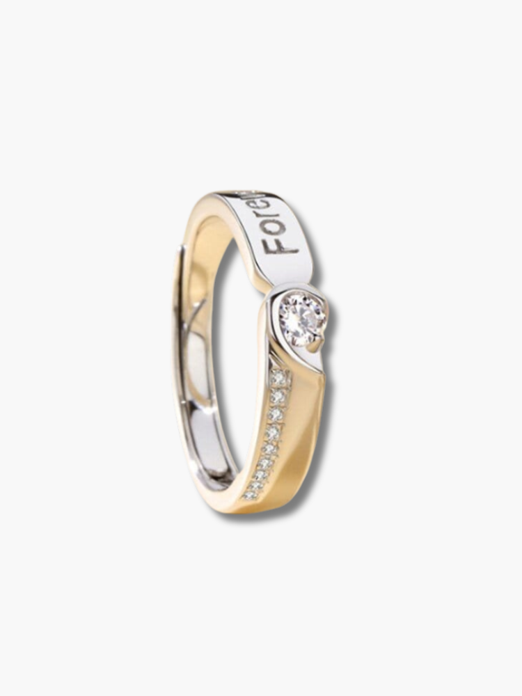 Forever Couple Heart Ring