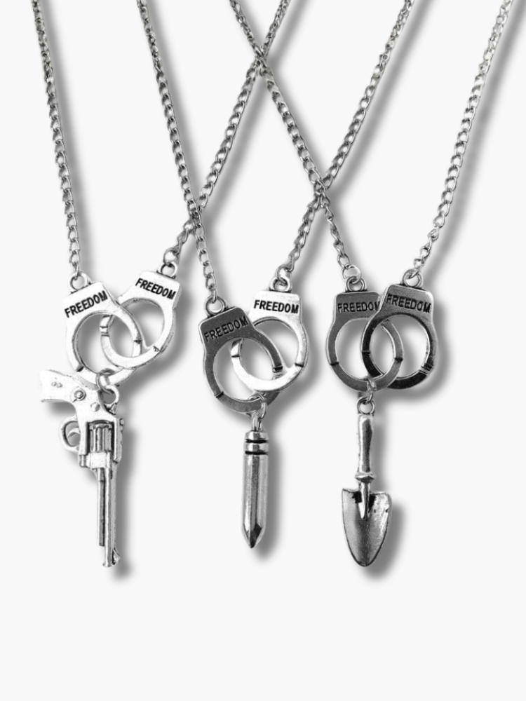 Partners in Crime Best Friend Necklaces