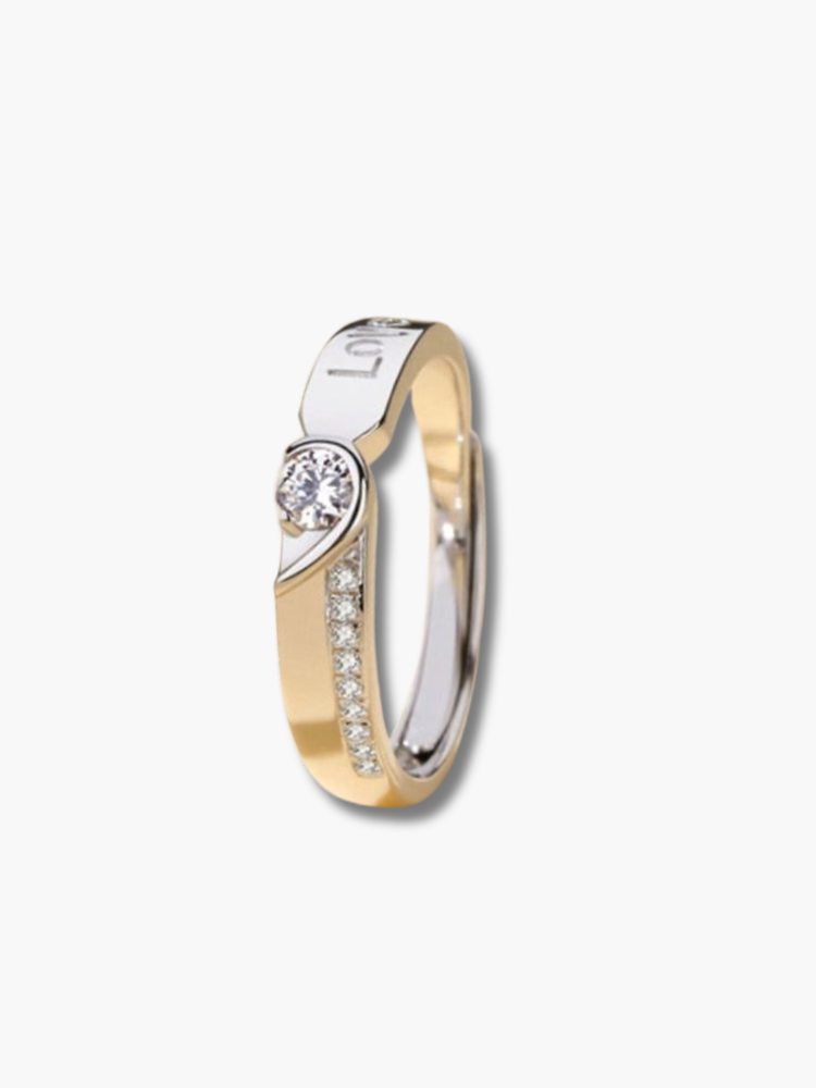 Forever Couple Heart Ring