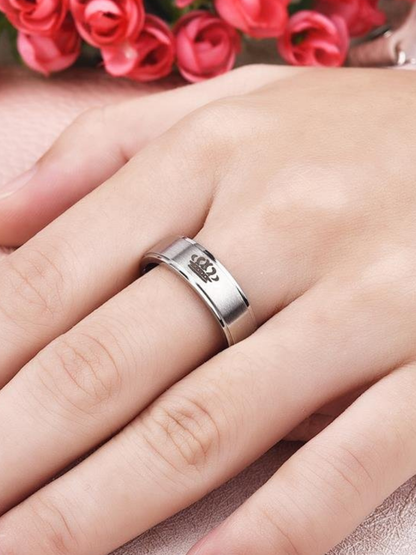 King & Queen Rings for Couple