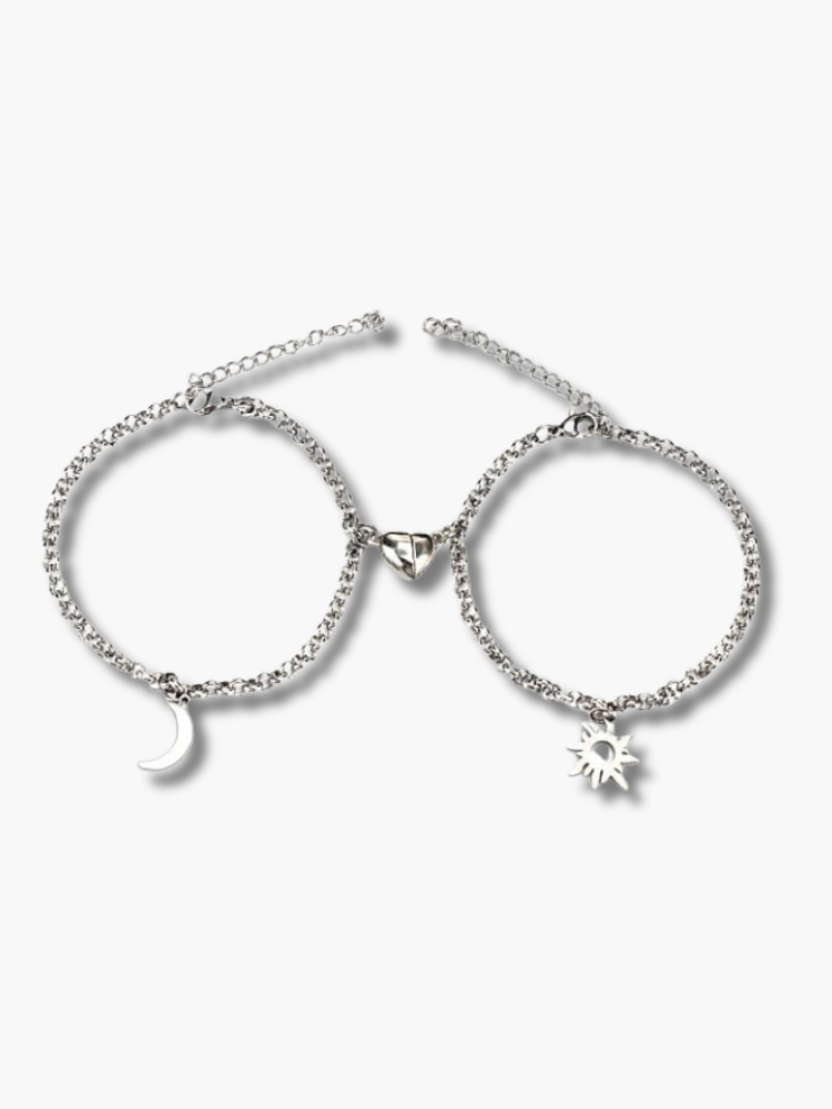 Magnetic Bracelets Set for Couples