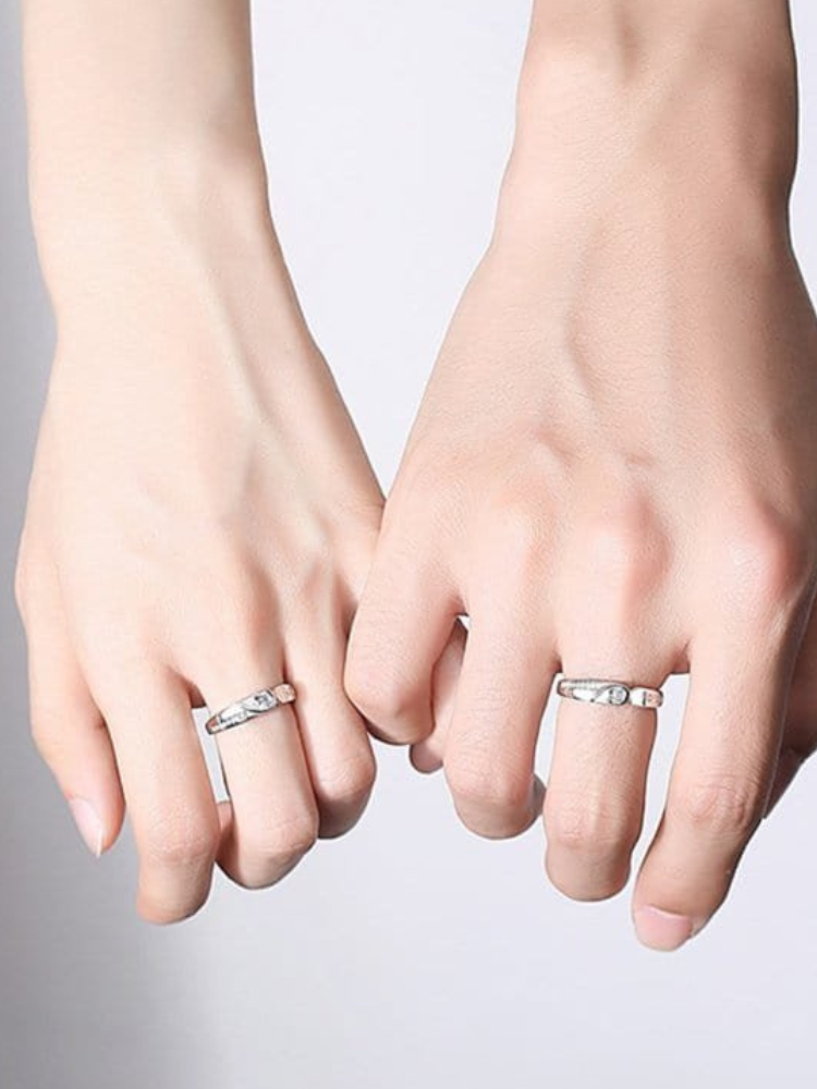 Forever Couple Heart Ring