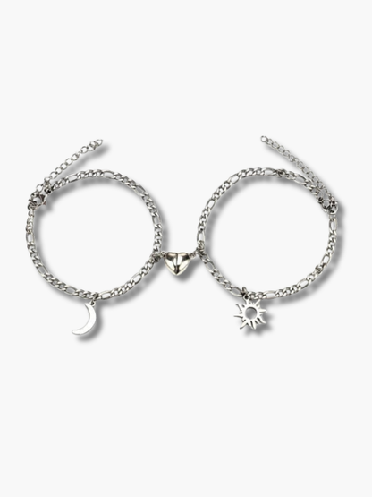 Magnetic Bracelets Set for Couples