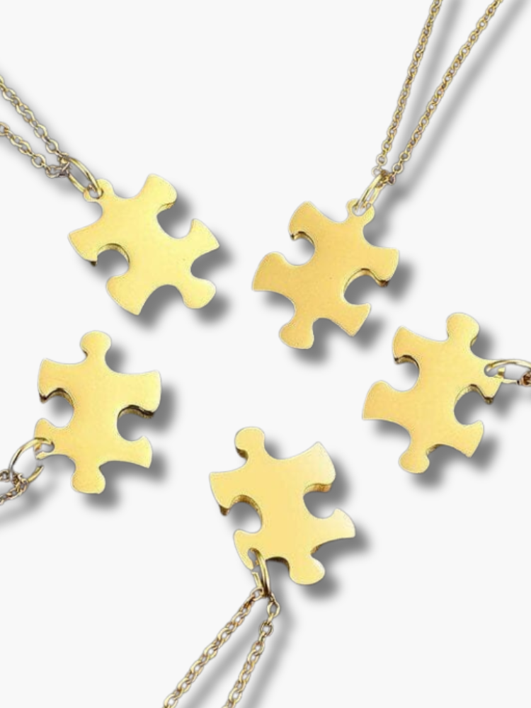 Puzzle Friendship Necklaces