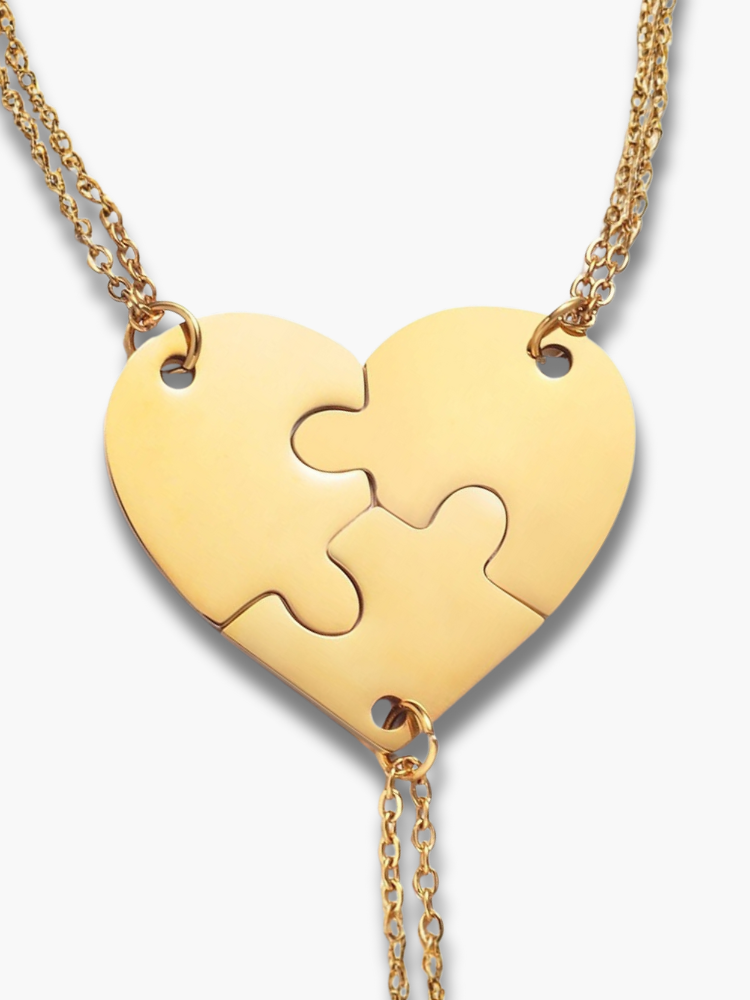 Custom Friendship Necklaces for 3