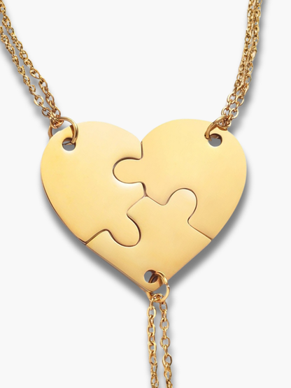 Custom Friendship Necklaces for 3