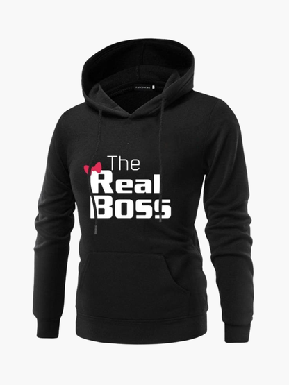 The Boss & The Real Boss Couple Hoodies