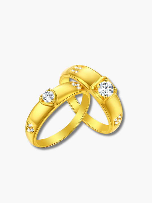 His and Hers Matching Rings