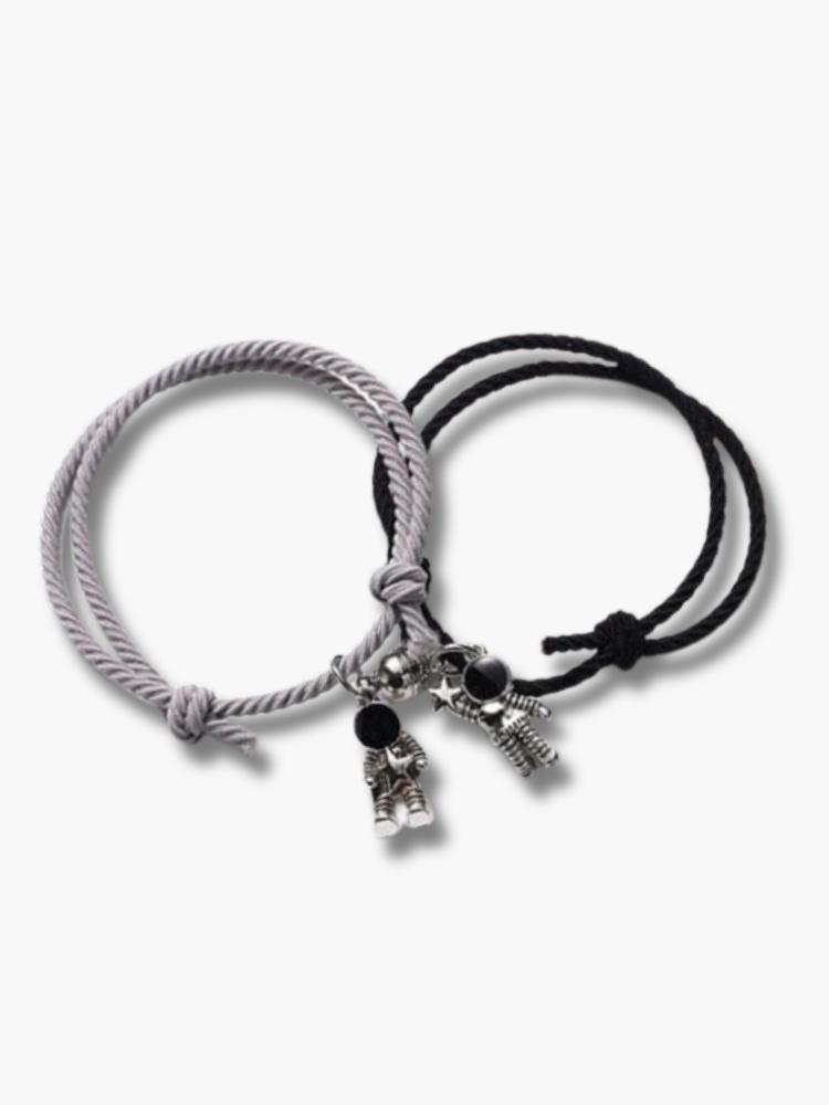 Magnetic Couple Cord Bracelets