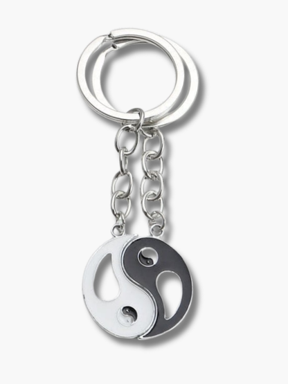 Yin Yang Couple Keychain