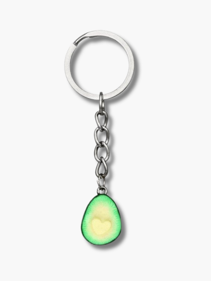 Avocado Couple Keychain
