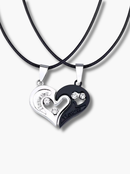 Heart Magnetic Necklace for Couple