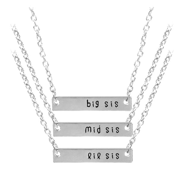 3 Piece Sister Necklace