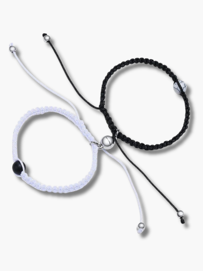 Matching Beaded Bracelets for Couples