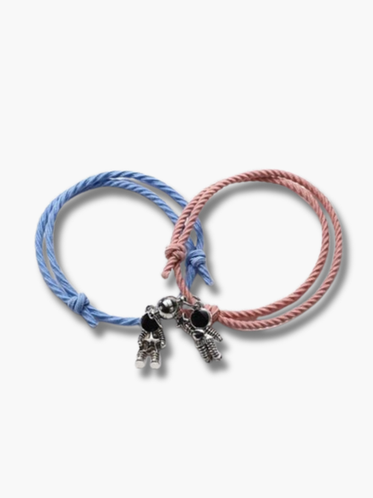 Magnetic Couple Cord Bracelets