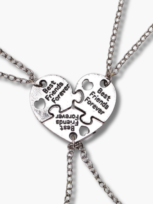 3 Person Best Friend Necklaces