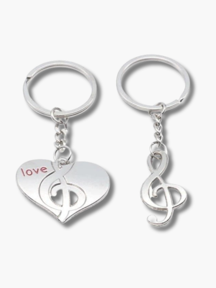 Magnetic Couple Keychain
