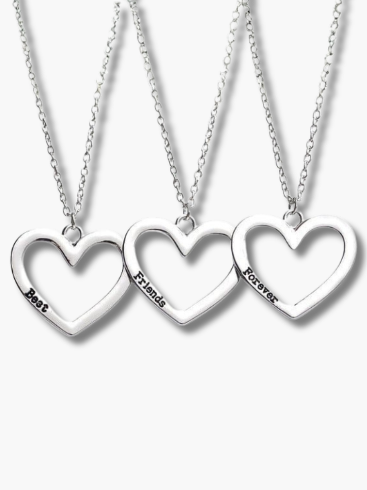 3 Best Friends Forever Necklaces