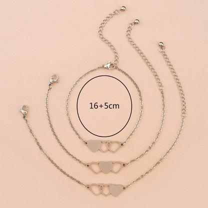 3 Matching Sister Bracelets