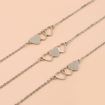 3 Matching Sister Bracelets