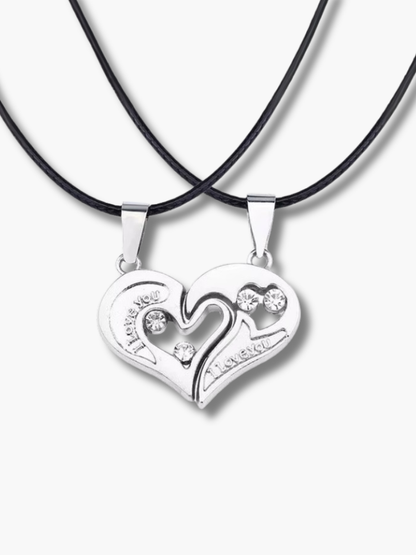 Heart Magnetic Necklace for Couple