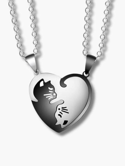 Best Friend Necklaces Magnetic