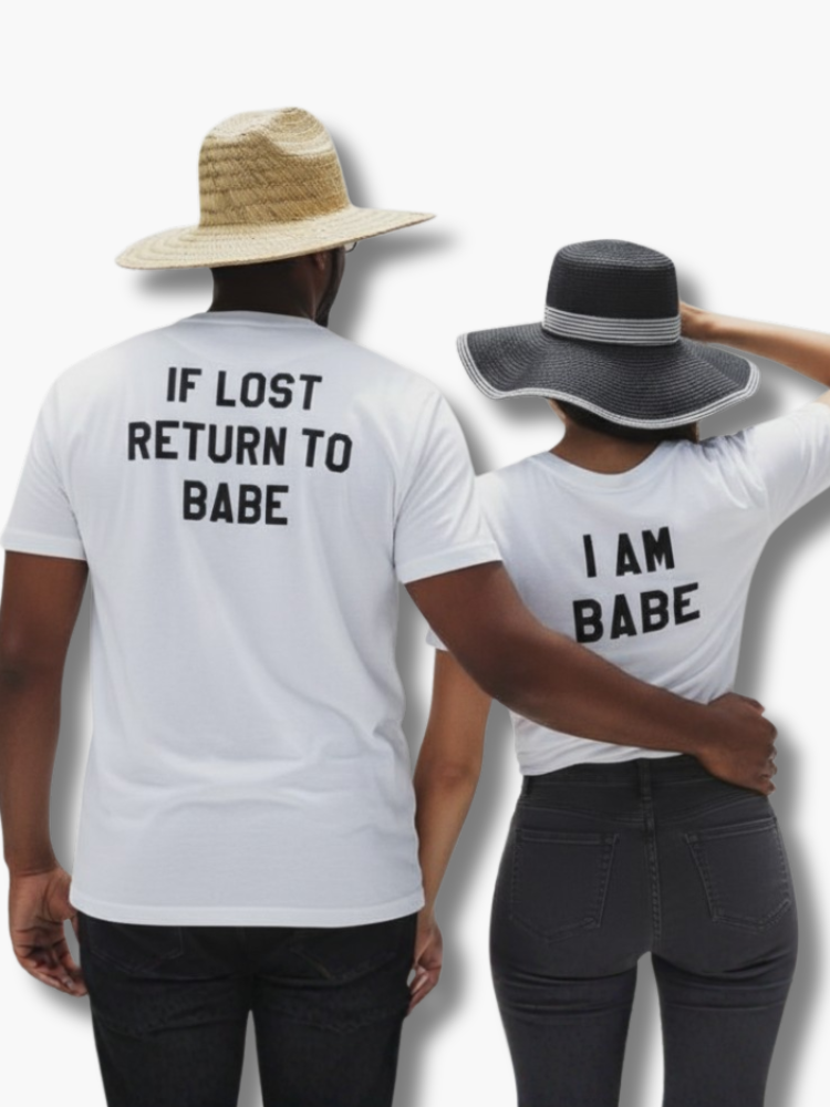 Funny Matching T-shirts for Couples