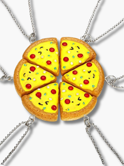 Pizza Slice Best Friend Necklaces