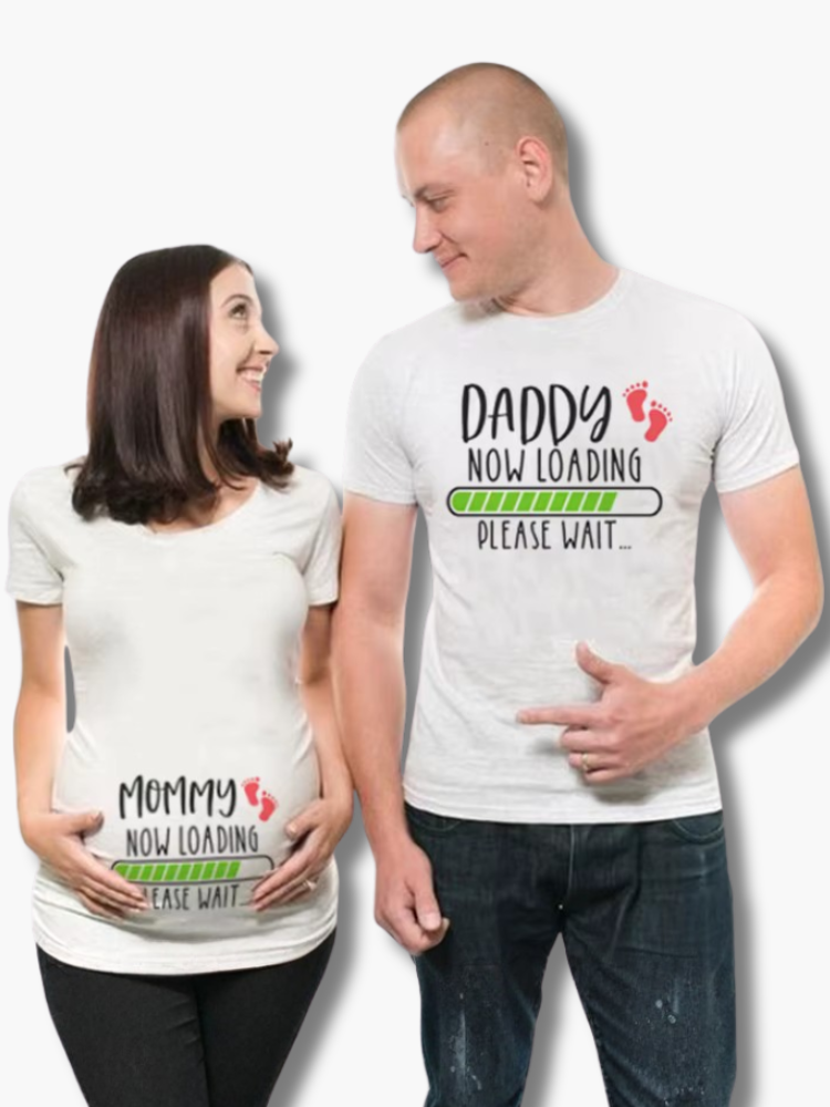 Future Daddy & Mommy Matching T-shirts