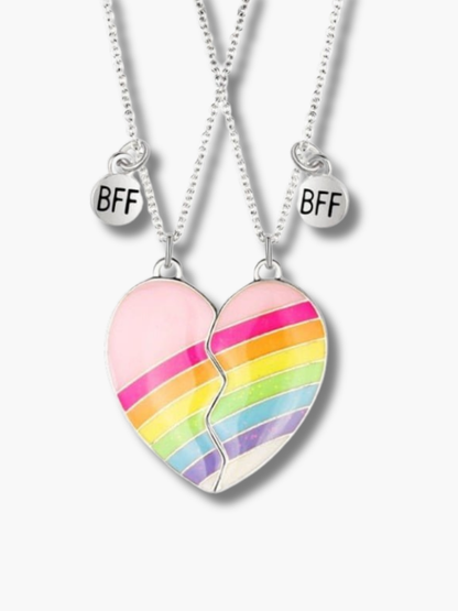 BFF Heart Necklace