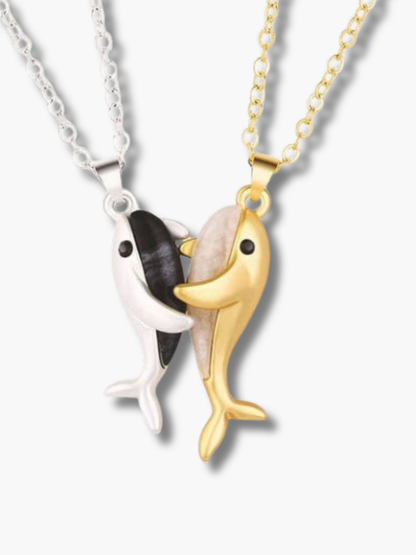 Best Friend Dolphin Necklace