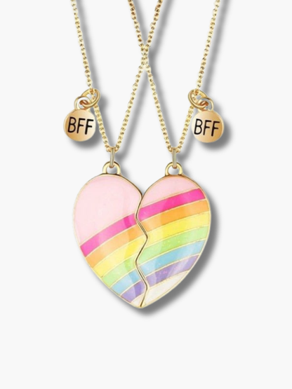 BFF Heart Necklace