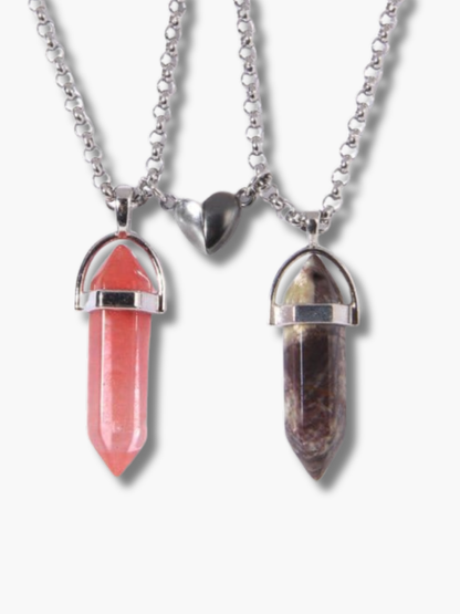 Best Friend Necklaces for 2 Magnetic