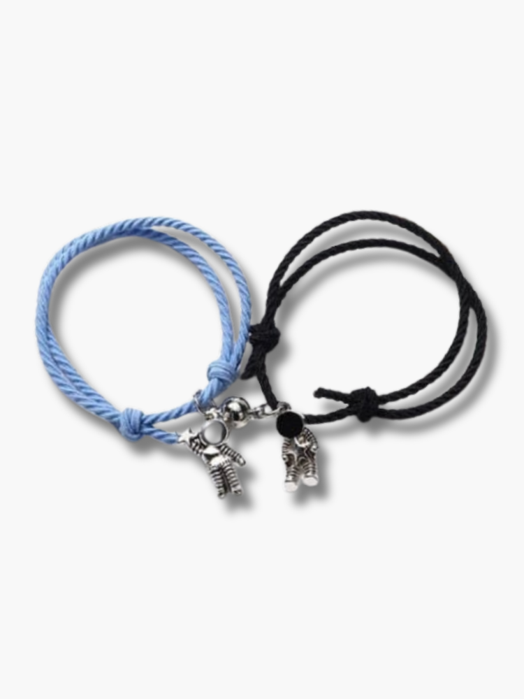 Magnetic Couple Cord Bracelets