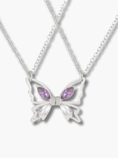 Best Friend Butterfly Necklaces